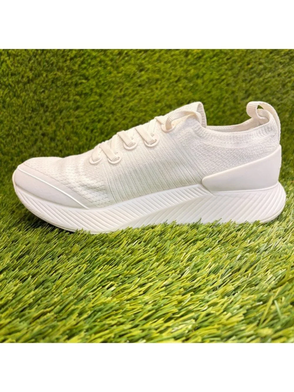 Allbirds Tree Glider Womens Size 6.5 White Athletic Running Knit Shoes Sneakers